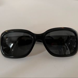 Black vintage Chanel sunglasses